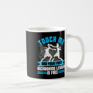 Mug T Shirt Kickboxing Leçon Première Cadeau Mma Pour