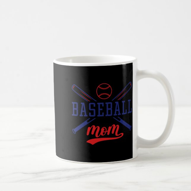 Mug T Shirt Maman de Baseball  (Droite)
