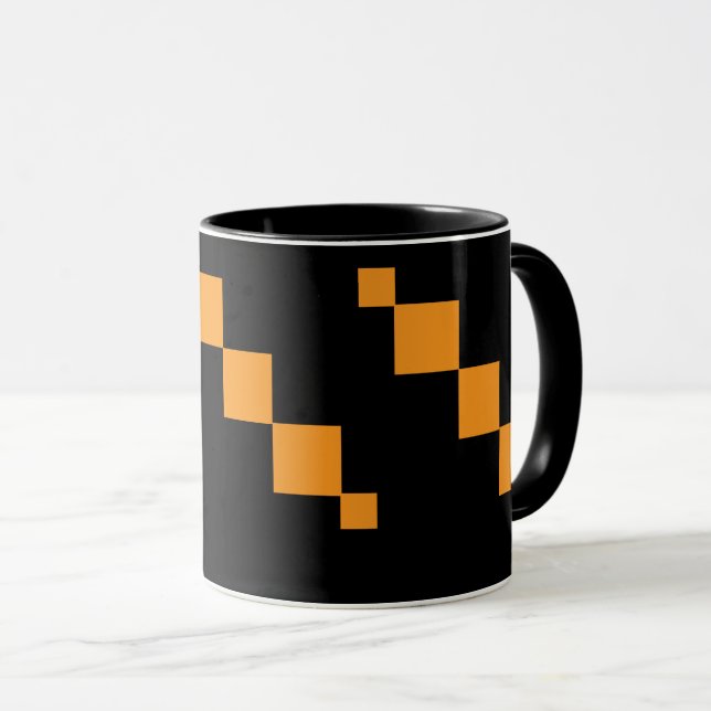 Mug T-shirt minimal épée Pixel (Devant droit)