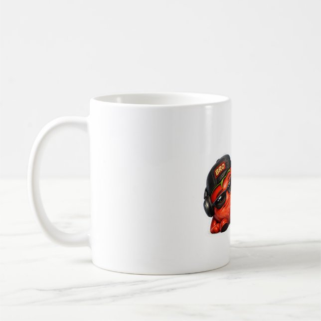 Mug T-shirt « Mode Frère Activée » | Personnage Animé  (Gauche)