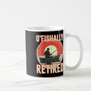Mug T-shirt Officiellement Retraité Pêcheur Papa Homme