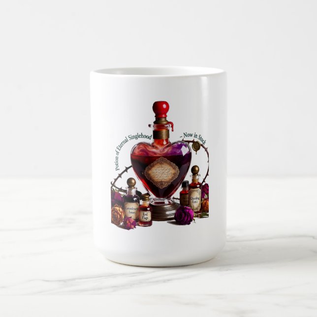 Mug T-shirt « Potion de célibat éternel »  (Centre)