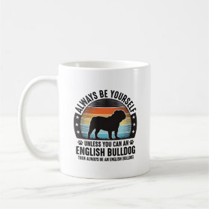 Mug T-shirt pour amateur de chien Bouledogue anglais V