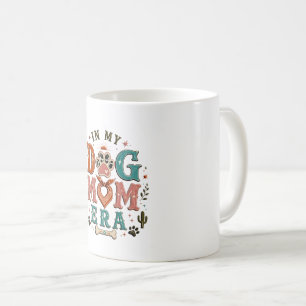 Mug T-shirt pour femme « Rétro, dans mon ère de maman