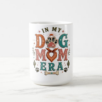 Mug T-shirt pour femmes « Rétro, dans mon ère de maman