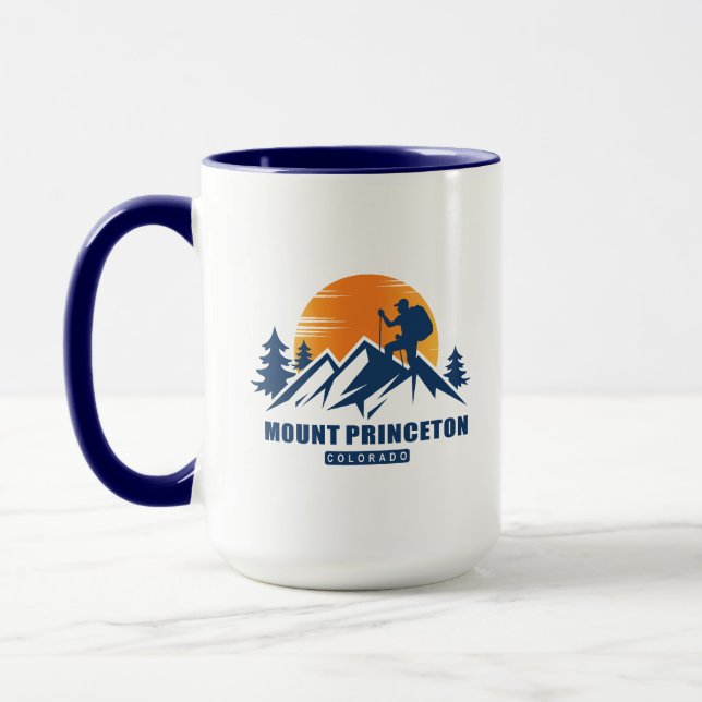 Mug T-shirt randonnée du Mont Princeton (Gauche)