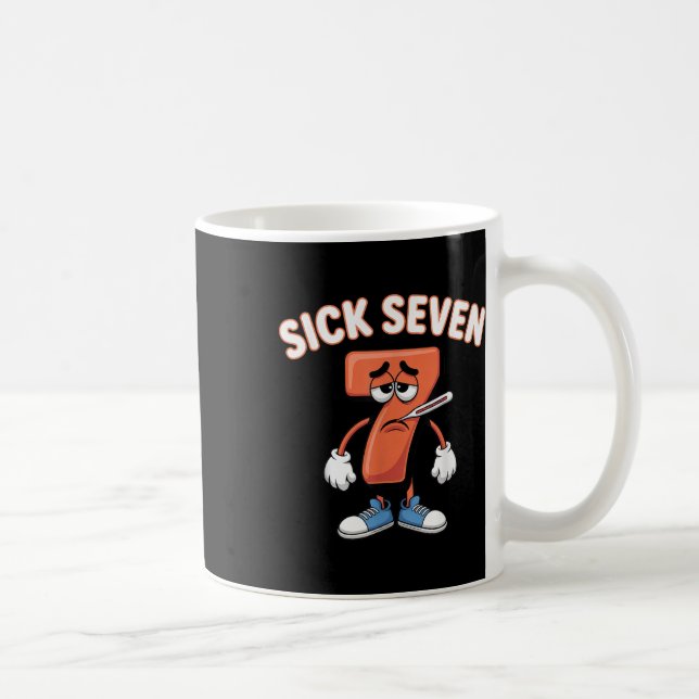Mug T-shirt Sick Seven Meme Six Seven Blague drôle _6  (Droite)