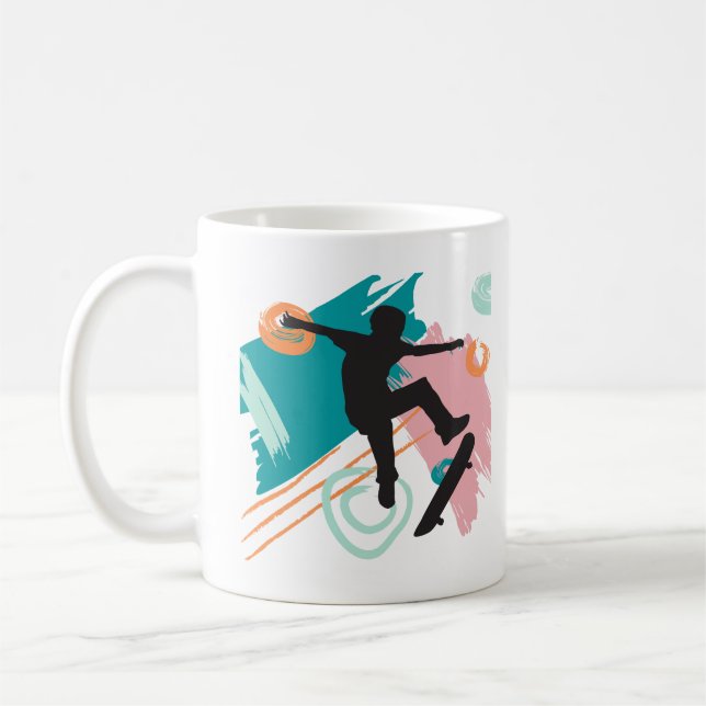 Mug T-shirt Skateboard Toddler (Gauche)