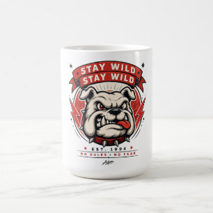 Mug T-shirt Stay Wild Bulldog