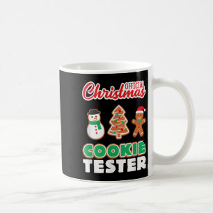 Mug T Shirt Testeur de Biscuits de Noël Officiel Xmas