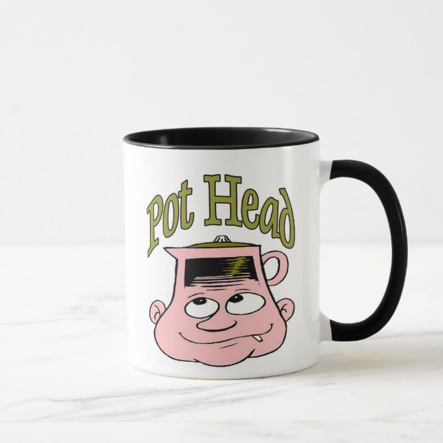 Mug T-shirt tête (Droite)