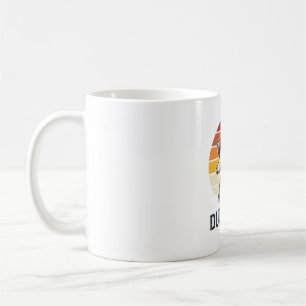 Mug T-shirt vectoriel lunettes de soleil canard vintag