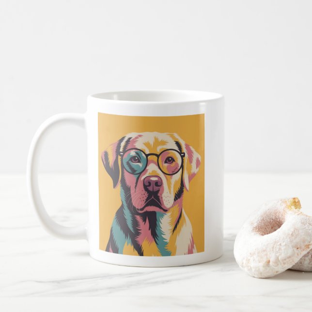 Mug T-shirts chiens 🐶 – Conceptions amusantes pour le (Avec donut)