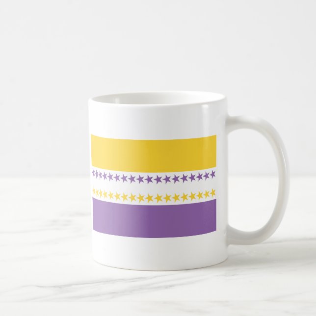 Mug T-shirts de drapeau de droits de la femme (Droite)
