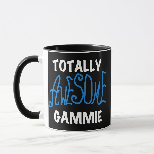 Mug T-shirts et cadeaux bleus totalement (Gauche)