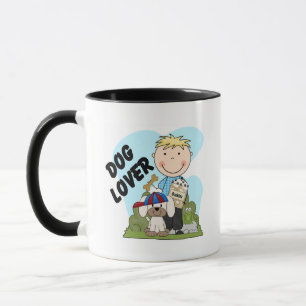 Mug T-shirts et cadeaux blonds de garçon d'amoureux
