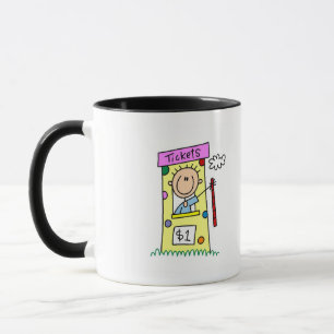 Mug T-shirts et cadeaux de guichet de billet équitable