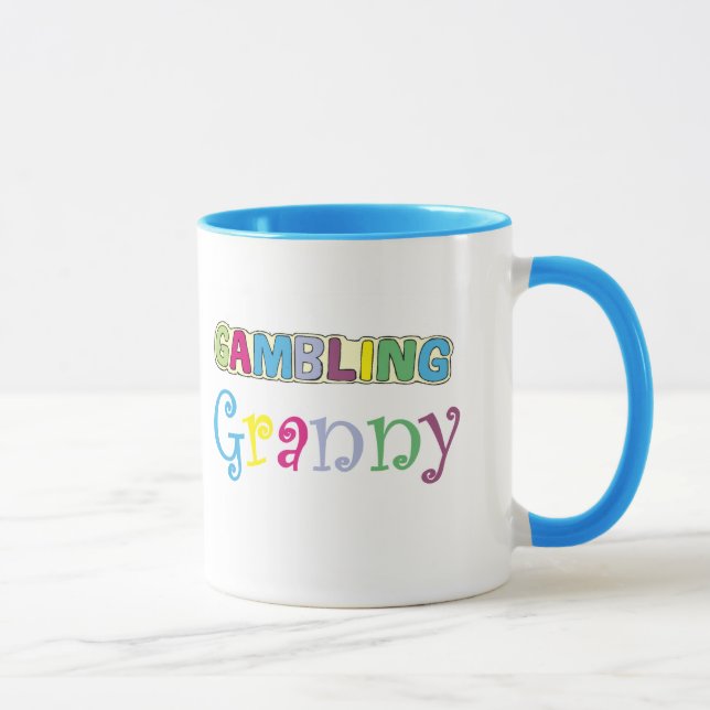 Mug T-shirts et cadeaux de jeu de mamie (Droite)