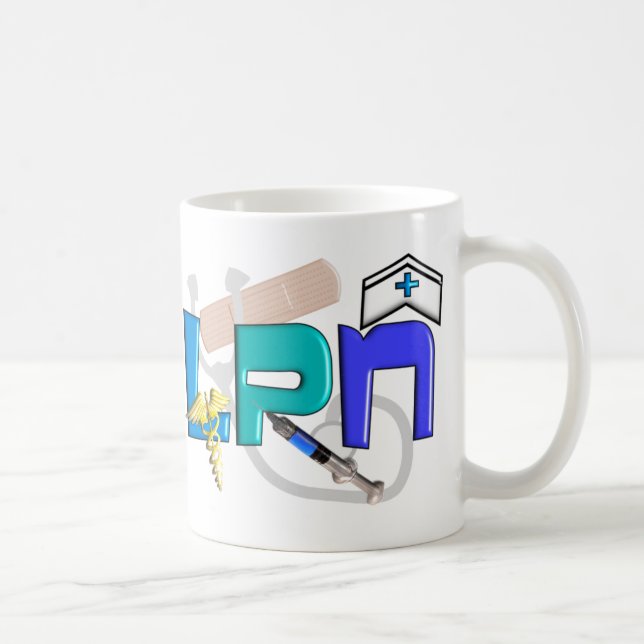 Mug T-shirts et cadeaux de LPN (Droite)