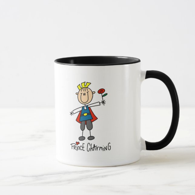 Mug T-shirts et cadeaux de prince charme (Droite)
