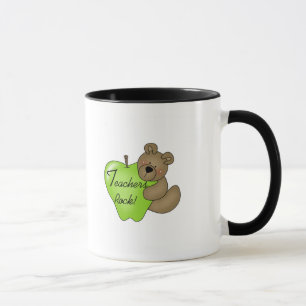 Mug T-shirts et cadeaux de roche de professeurs d'ours
