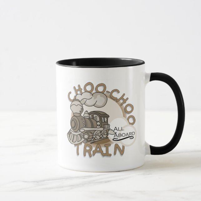 Mug T-shirts et cadeaux de train de Choo-Choo (Droite)