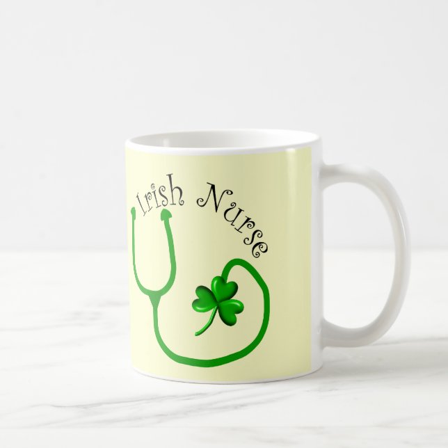 Mug T-shirts et cadeaux d'infirmière d'Irlandais (Droite)