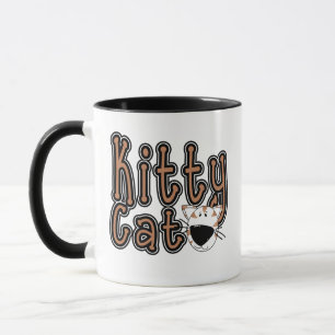 Mug T-shirts et cadeaux mignons de chat de Kitty