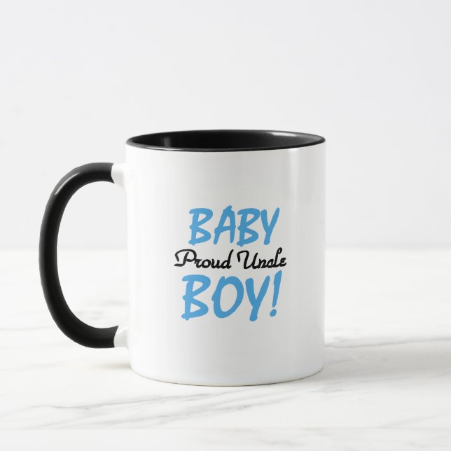 Mug T-shirts et cadeaux pour bébé Oncle Fiers (Gauche)