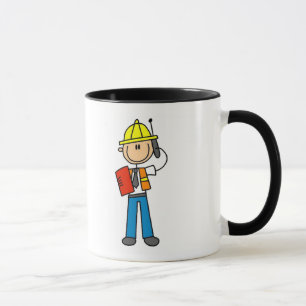Mug T-shirts et cadeaux pour contremaîtres de construc