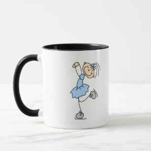 Mug T-shirts et cadeaux pour patineuse artistique en r