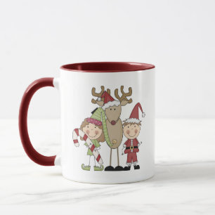 Mug T-shirts et cadeaux Reindeer et Elves