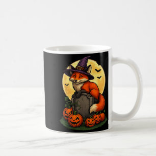 Mug T-shirts Fox Pumpkin Halloween pour hommes femmes