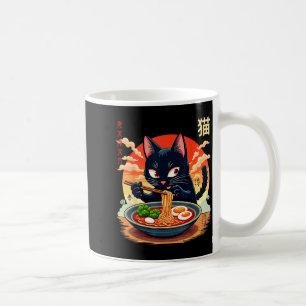 Mug T-shirts graphiques japonais drôles de ramen de ch
