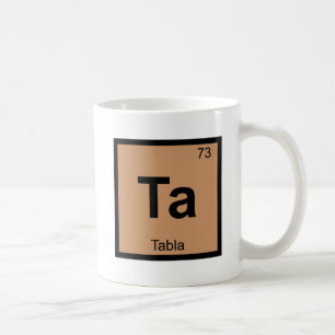 Mug Ta - Symbole du tableau périodique de la musique d