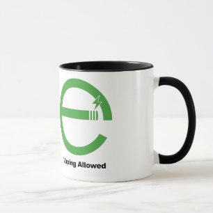Mug Tabagisme interdit. Vaping a laissé