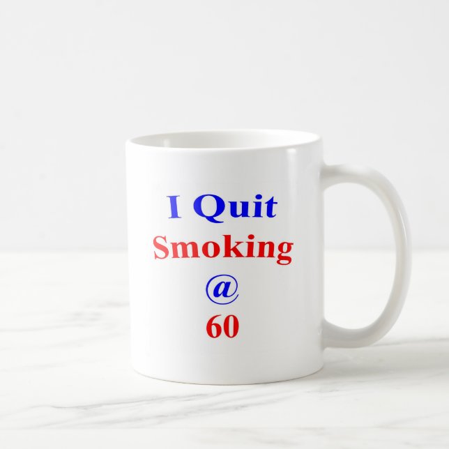 Mug Tabagisme stoppé par 60 (Droite)