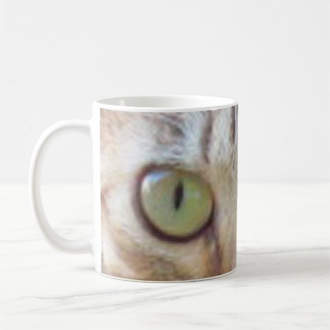 Mug - Tabby Cat Eyes (Gauche)