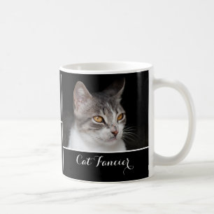 Mug Tabby Cat Fancier - texte personnalisé