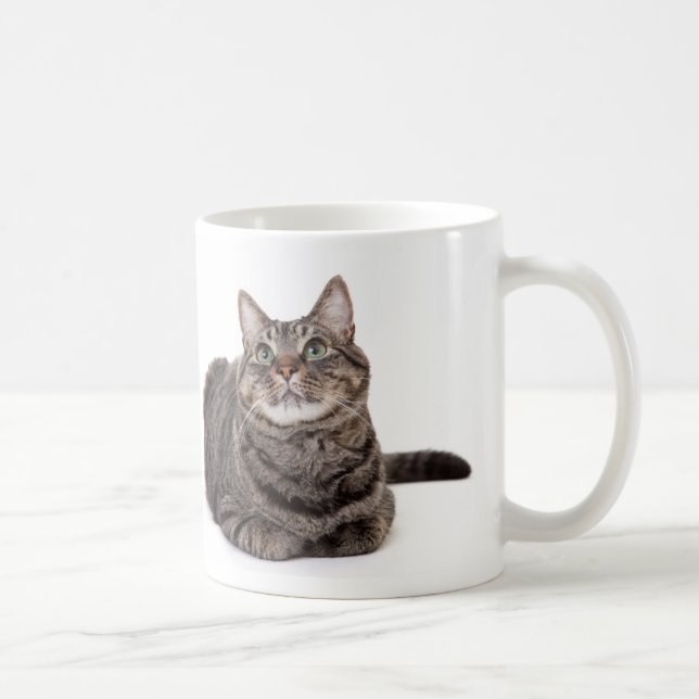 Mug Tabby Gris (Droite)