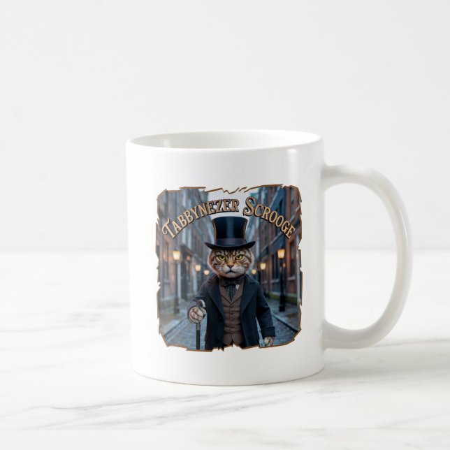 Mug Tabbynezer Scrooge Photographique – Tabby Scrooge (Droite)