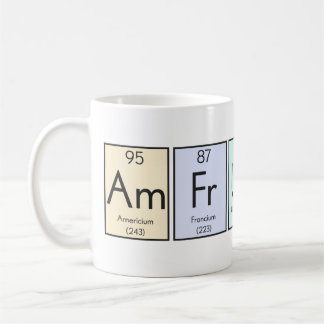 Mug Table Périodique Anglais Élément drôle Plaisanteri