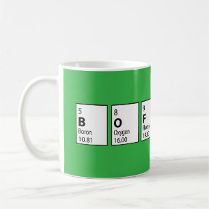 Mug Table périodique de Boffin Examen de fin d'études 