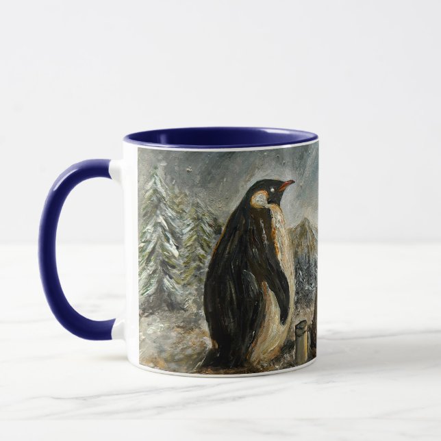 Mug Tableau Animaux Aurore Fantaisiste Persistante (Gauche)