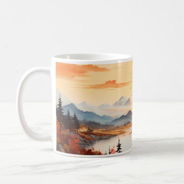 Mug Tableau d'automne (Gauche)