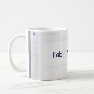 Mug Tableau de bord de la responsabilité des sentiment
