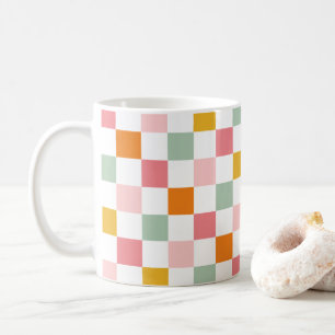 Mug Tableau de contrôle multicolore Boho