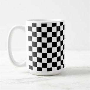 Mug Tableau de contrôle noir et blanc