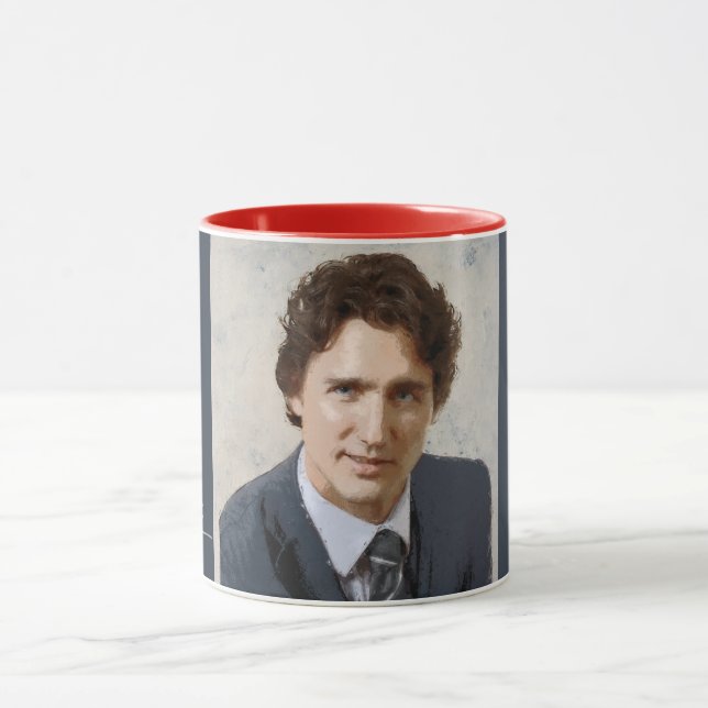 Mug Tableau de Justin Trudeau (Centre)