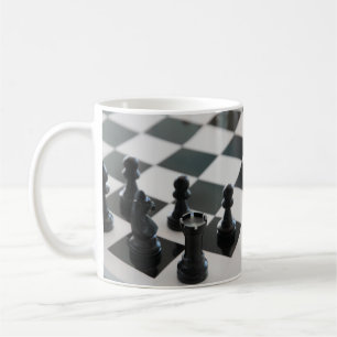 Mug Tableau d'échecs et morceaux de Musique